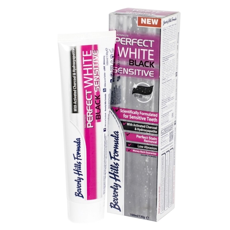 Toothpaste Perfect WHITE BLACK SENSETIVE